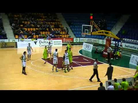 ADECCO ORO JORNADA5 PLANASA NAVARRA,70 VS 81 PEÑAS HUESCA