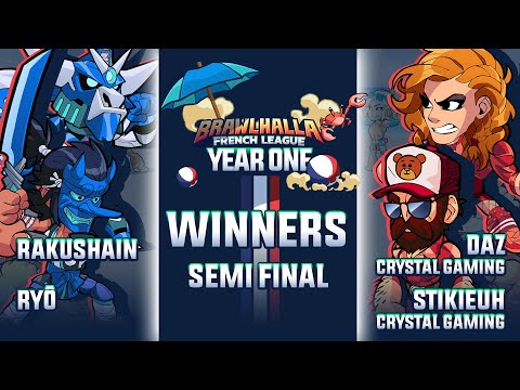 Stikieuh & Daz vs Ryo & Rakushain| WINNERS SEMI FINALS | TOURNOI DE L'ETE