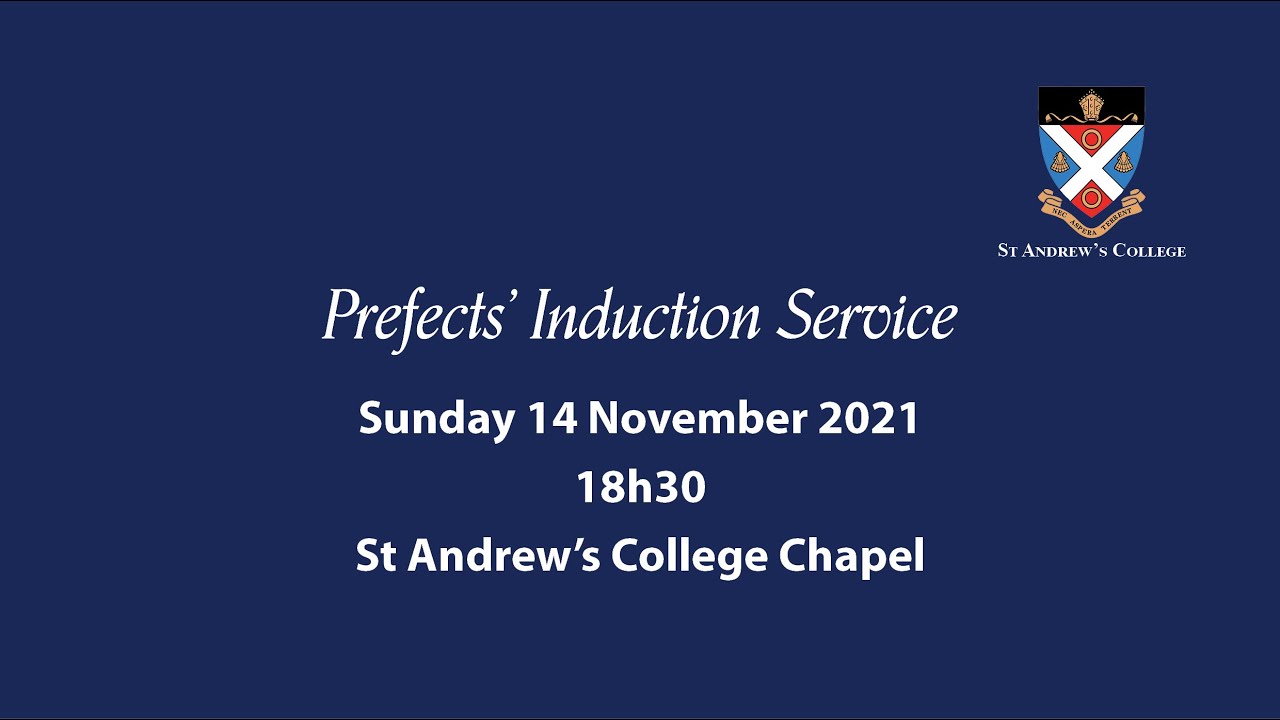 Prefects' Induction Service