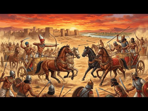 The Largest Chariot Battle in History - Ramses II vs. The Hittites (Kadesh 1274 BC)