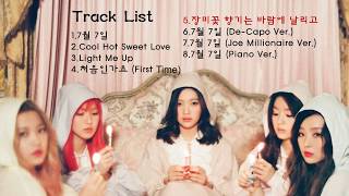 [Full Album] 레드벨벳(Red Velvet) - The Velvet [7th July Album]. The 2nd Mini Album (NO AD) 레드벨벳 7월7일 앨범