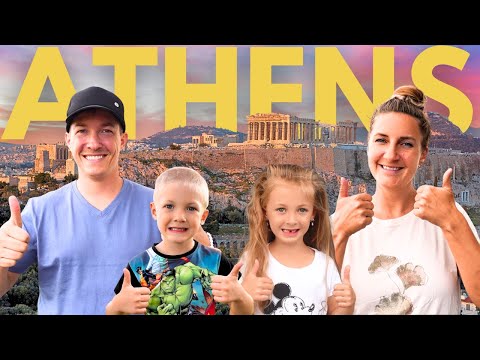 Exploring Athens With Kids | Greece Travel Vlog