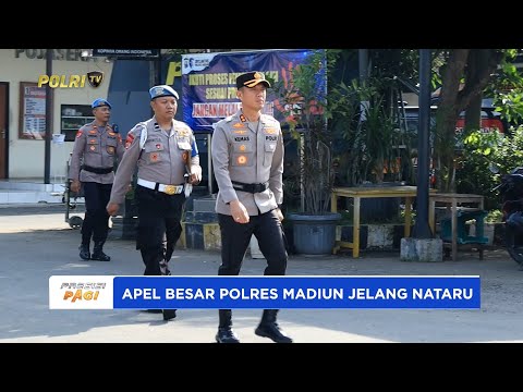 POLRES MADIUN DAN FKPM LAKSANAKAN APEL BESAR PERKUAT SINERGI JELANG NATARU