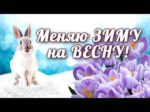 🌸С первым днем весны! 🌸Открытка 🌸поздравление🌸 позитив