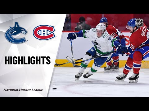 Canucks @ Canadiens 3/19/21 | NHL Highlights