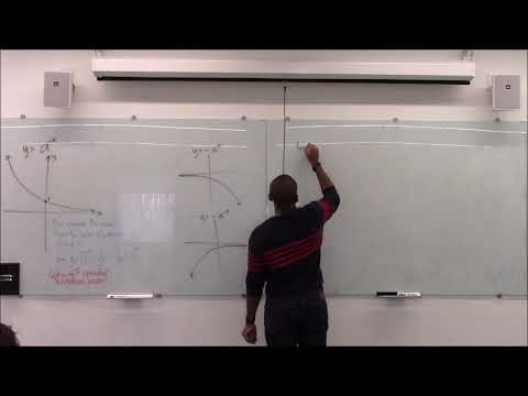 Math 1203-R04 Lecture 1 - Review of Exponentials and Logarithms