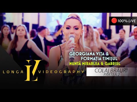 Georgiana Vita & Formatia Timisul - Colaj Brauri | Partea 2 | Nunta Mirabela & Gabriel
