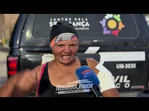 MULHER FERID4 COM GOLP3 DE FAC4 PELO COMPANHEIRO EM GLÓRIA DO GOITÁ