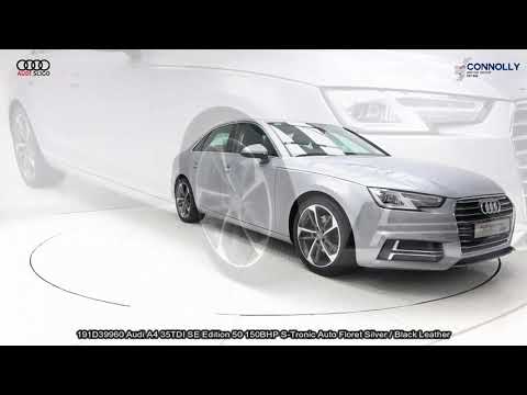 CMG AUDI SLIGO: 191D39960 Audi A4 35TDI SE Edition 50 150BHP S-Tronic Auto Floret Silver