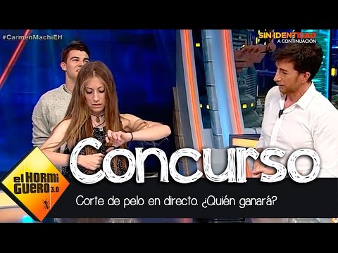 Gana 300 euros por cortarse el pelo en directo en El Hormiguero 3.0