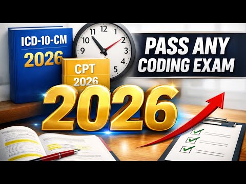 How to Pass Any Medical Coding Exam in 2026