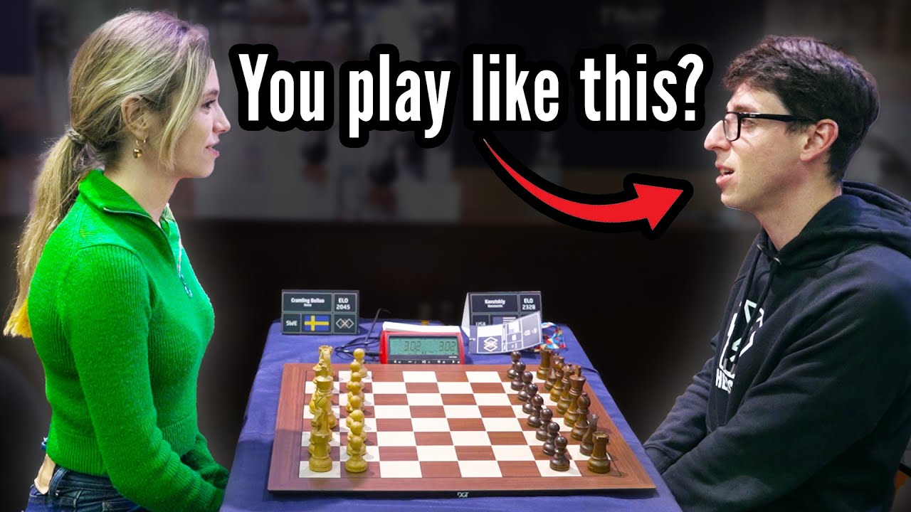 Strong Chess Master Is SHOCKED By My Moves