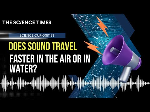 Does Sound Travel Faster in the Air or in Water?