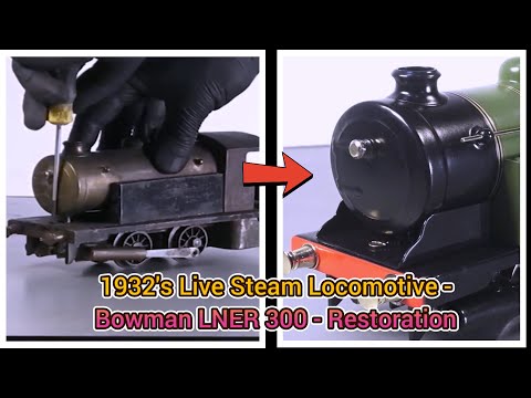 1932's Live Steam Locomotive Restoration