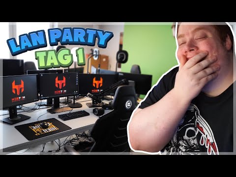 ALLE DREHEN KOMPLETT DURCH AUF DER LAN PARTY! 72H Minecraft CRAFT ATTACK 9 LAN PARTY TAG 1