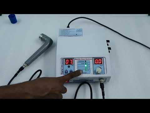 Ultrasonic machine 5 led uses physiotherapy (hcd127)