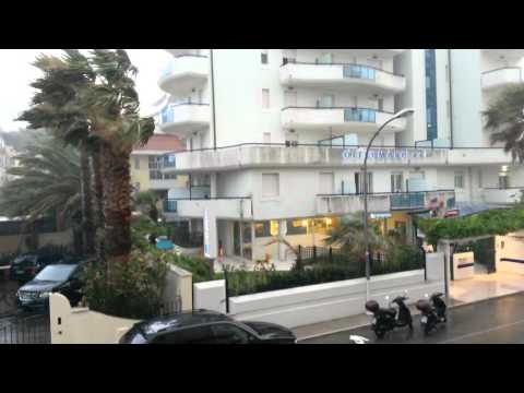 Strong Storm in San Benedetto del Tronto