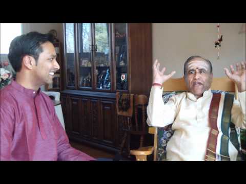 Part 1 of 5 - Interview with Sangita Kala Nidhi Dr. Trichy Shri Sankaran