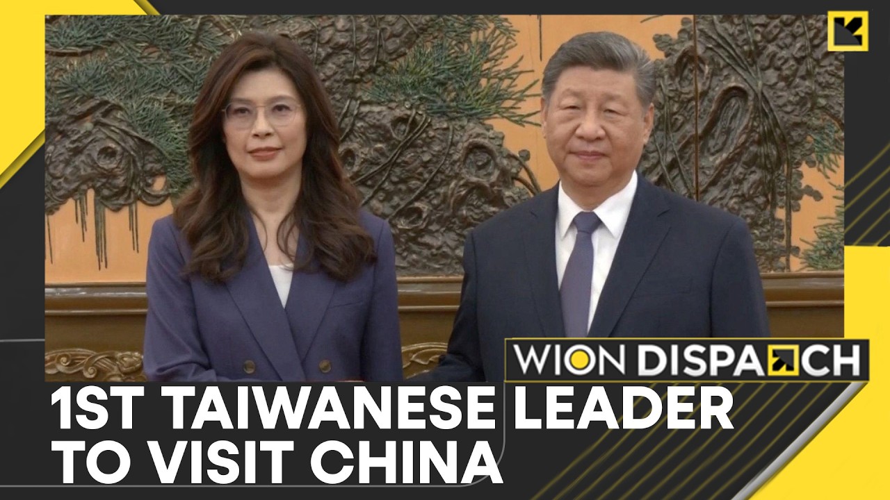 Xi & Taiwanese Opposition Leader Shake Hands in Beijing for 'Reconciliation' | WION Dispatch