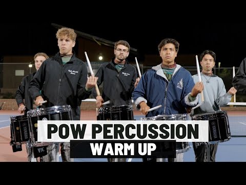 POW Percussion 2025 - Warm Up