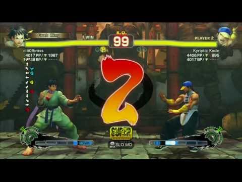 SSF4 AE:2012 PIE citiofbrass (makoto, Honda) vs Kryptic Kode (Yun) NEO2 Rnd2