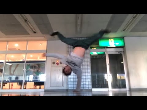 Break Dance practice Bboy SNACK powermove request skill
