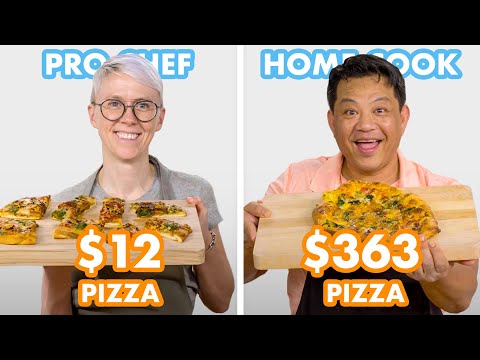$363 vs $12 Pizza: Pro Chef & Home Cook Swap Ingredients | Epicurious