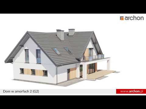 Dom w amorfach 2 (G2) - prezentacja projektu w obrocie 360 stopni