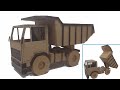 How To Make A Toy Truck With Cardboard
