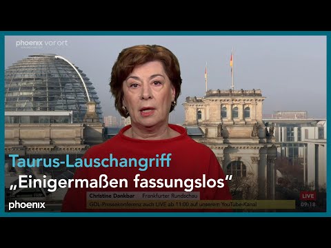 phoenix nachgefragt mit Christine Dankbar zum Taurus-Lauschangriff der Russen am 04.03.24