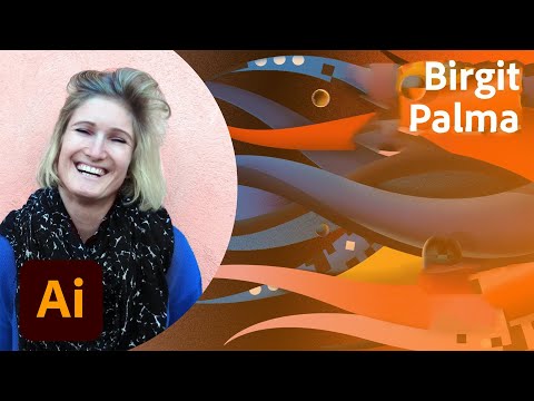 Creating Bold Geometric Illustrations with Birgit Palma - 1 of 2 | Adobe Creative Cloud