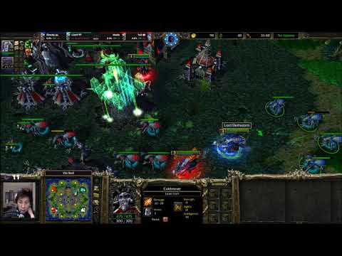 Shocky (UD) Lion9 (UD) vs ToX (NE) deads (UD) - WarCraft 3 - 2v2 - WC3007
