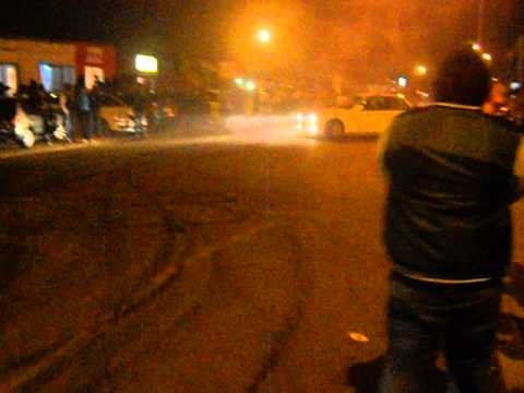 Bongani Makhubo spinning his BMW 325i at TCE