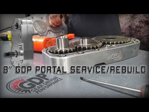 How to maintenance/service SuperATV 8\" GDP Portals