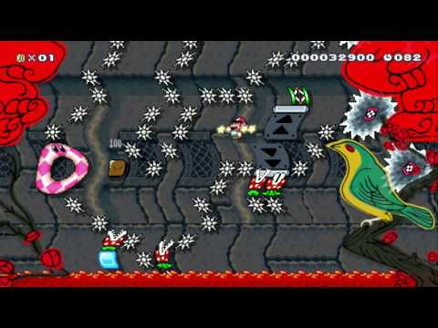 ~Keep_Spinning~ by Kokiriean - SUPER MARIO MAKER - NO COMMENTARY 1AU 1AV
