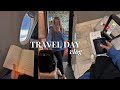 TRAVEL DAY VLOG ✈️  airport routine, what's in my travel bag, travel essentials & more!