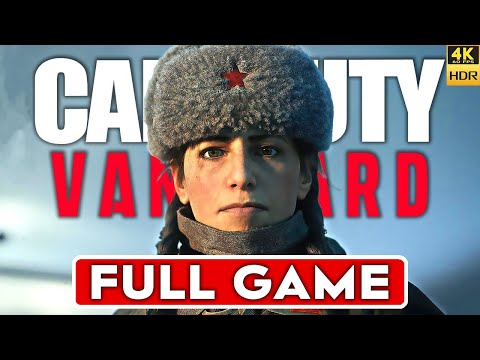 CALL OF DUTY VANGUARD Walkthrough Part 1 FULL GAME [4K 60FPS HDR XBOX SERIES X] - No Commentary