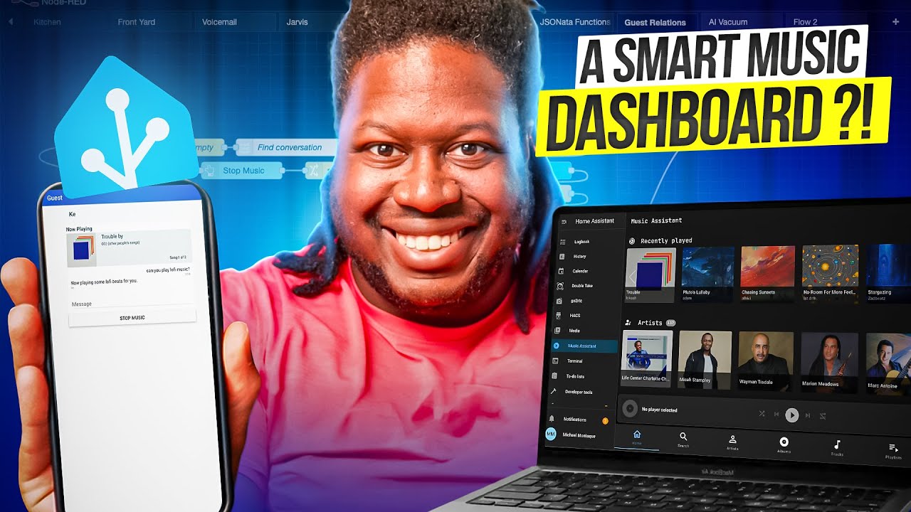 A NEW kind of Smart Home Dashboard 🥶