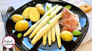 Spargel mit Kartoffeln 👩🏼‍🍳 mega einfach & lecker Thermomix® TM6