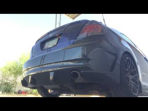 Scion tC Megan Racing mid-pipe & TRD axleback exhaust POPS!!