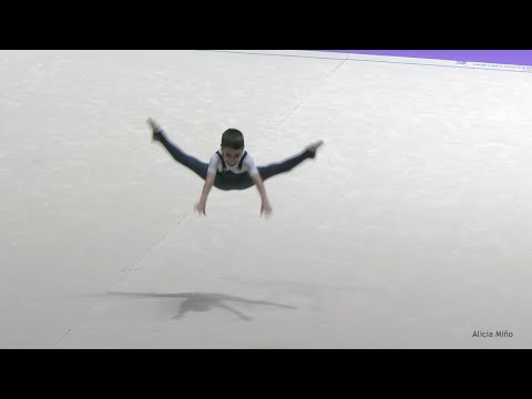 Jorge Barrio - Cto. de España Rítmica Masculina Santander 2023 - Manos libres