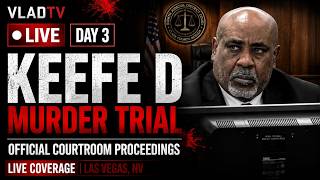 LIVE: Keefe D Murder Trial Day 3 | Official Courtroom Proceedings | Las Vegas