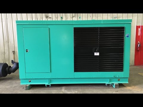 Cummins 250 kW natural gas generator set, GTA855 engine 608 Hrs - CSDG # 2010