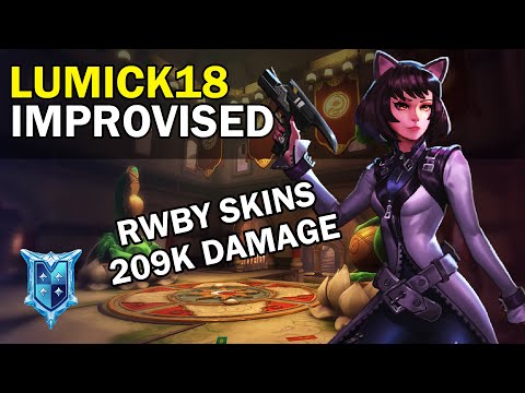 RWBY 209K Damage Lumick18 Saati Paladins Competitive (Diamond) IMPROVISED