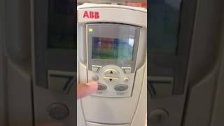 Back up Parameter ABB Inverter ACS550