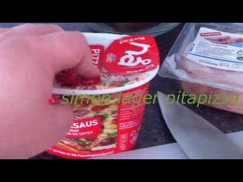 Simen lager mat | pitapizza | Daniel Simen | sykt god pizza