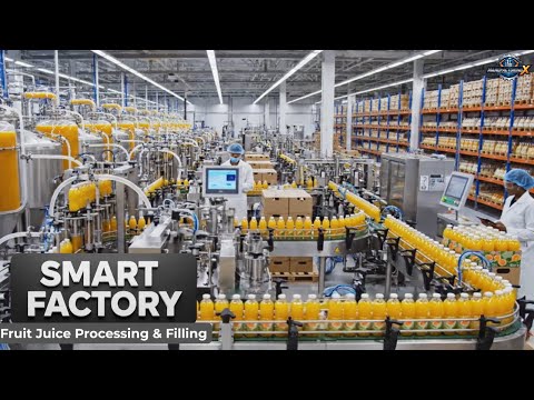 How Is Fruit Juice Processed and Filled in a Smart Factory? | Full Manufacturing Process