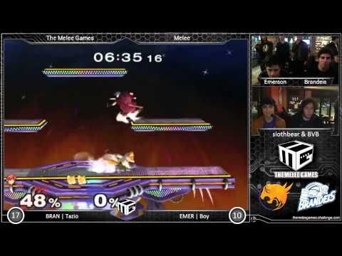 The Melee Games - Emerson vs Brandeis - Tazio vs Boy