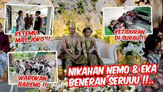 Download lagu SEHARIAN DI ACARA NIKAHAN NEMO & EKA !! Gak espek bakal se-seru ini mp3 Download lagu SEHARIAN DI ACARA NIKAHAN NEMO & EKA !! Gak espek bakal se-seru ini mp3