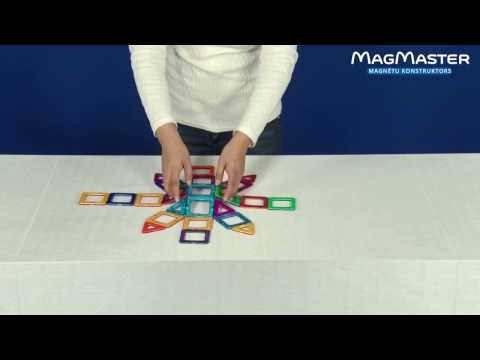 Magnētu konstruktora fokusi - bumba